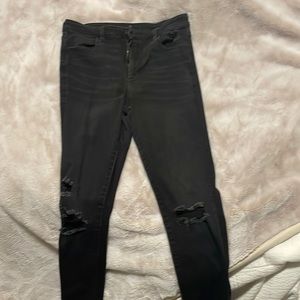 Skinny jeans black AE